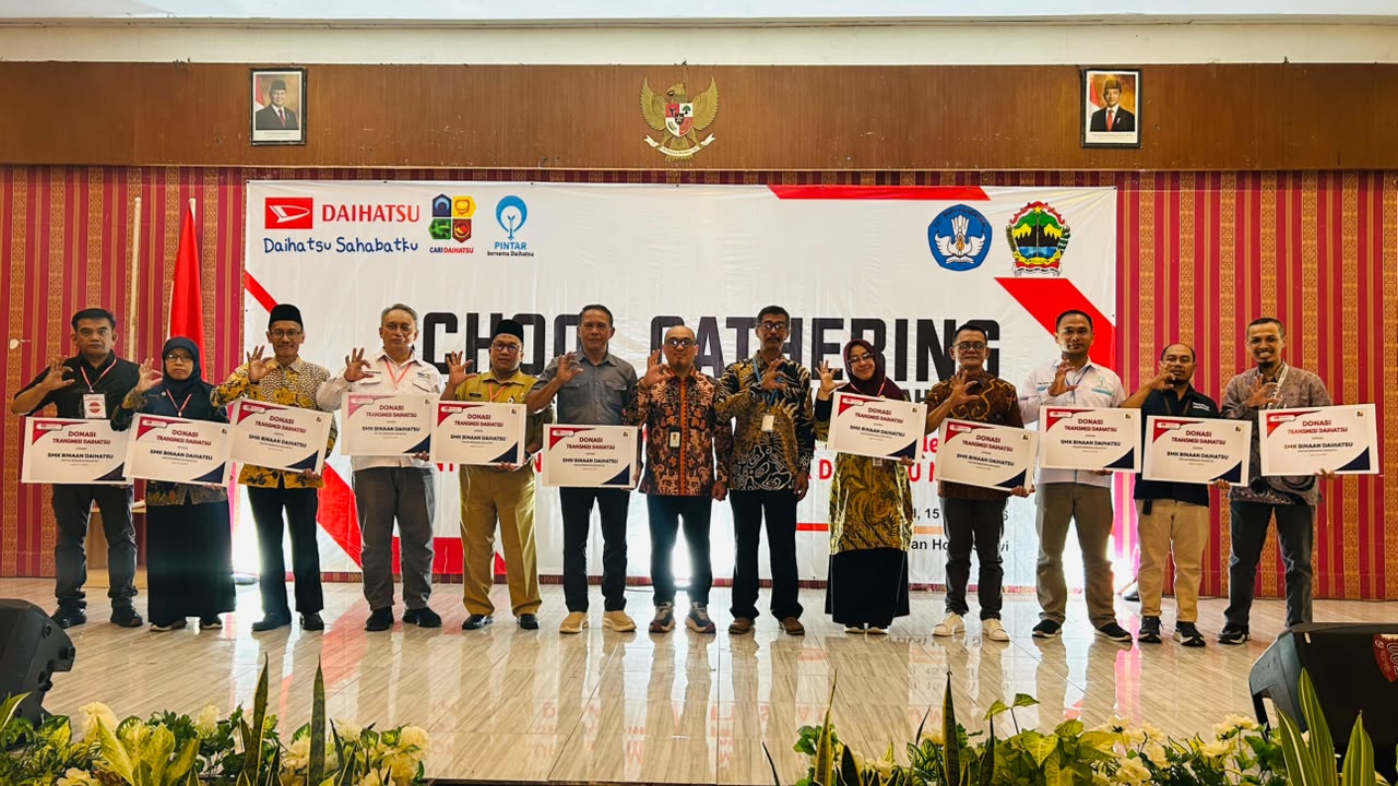 SMK NU 1 Slawi Perkuat Kemitraan Industri melalui Penandatanganan MoU dan Penerimaan Donasi Training Kit Daihatsu