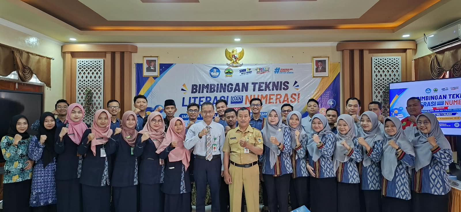Sinergi Tiga SMK di Slawi, Perkuat Mutu Pendidikan melalui Bimtek Literasi, Numerasi, dan Digitalisasi