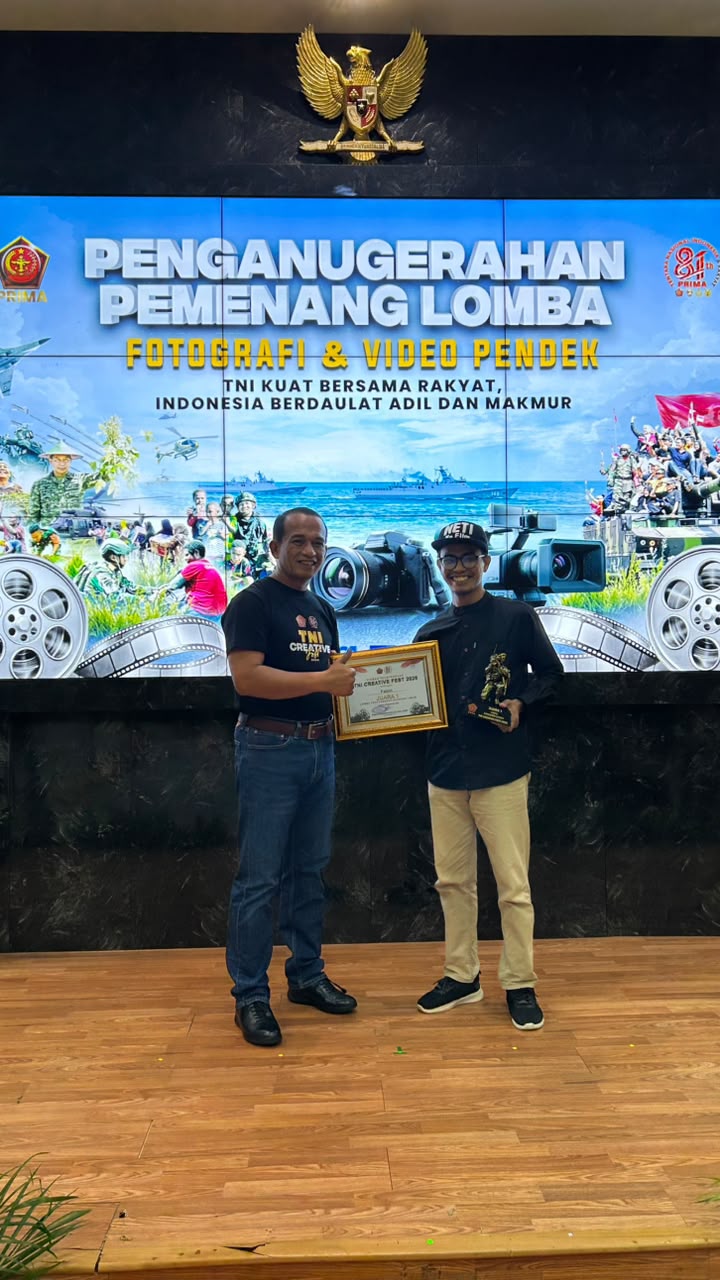 Guru SMK NU 1 Slawi Faizin, M.Pd. Raih Juara 1 Fotografi Tingkat Nasional di TNICREATIVE FEST 2026