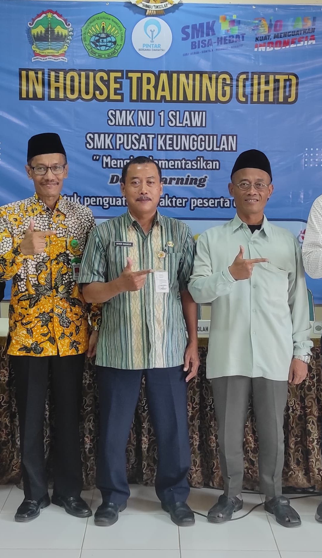SMK NU 1 Slawi Gelar In House Training (IHT): Mengimplementasikan Deep Learning untuk Penguatan Karakter Peserta Didik