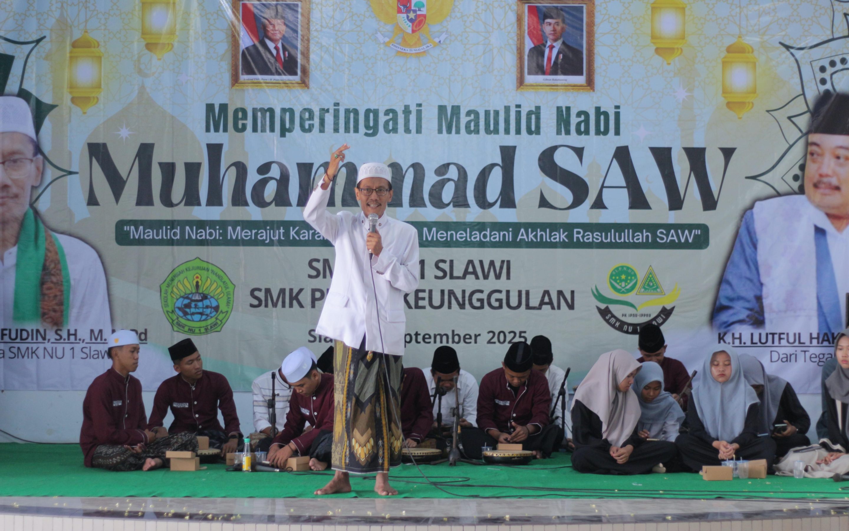 Peringatan Maulid Nabi Muhammad SAW di SMK NU 1 Slawi